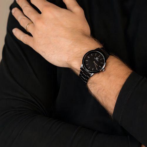 Imagem de Relógio Masculino Preto Belmont Full Black 40mm