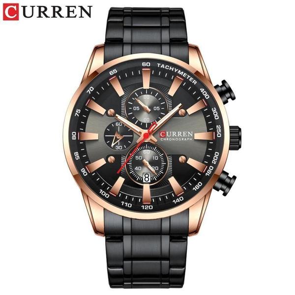 Imagem de Relógio Masculino Pulseira Aço Inox Curren 8351