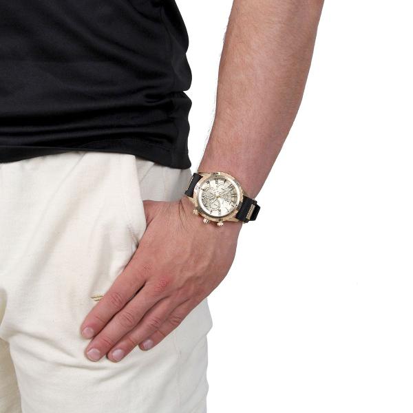 Imagem de Relógio Masculino Resistente a água Analógico Luxo Pulseira de Silicone Pallyjane