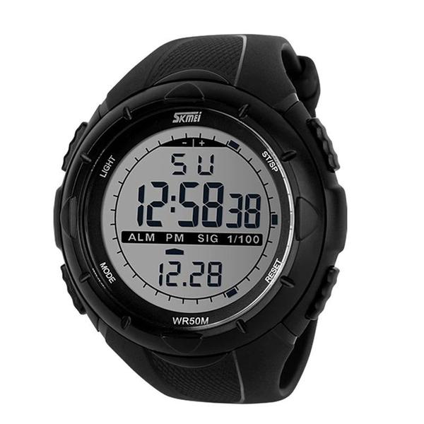 Imagem de Relogio Masculino Skmei Digital LED 1025 Esportivo Preto