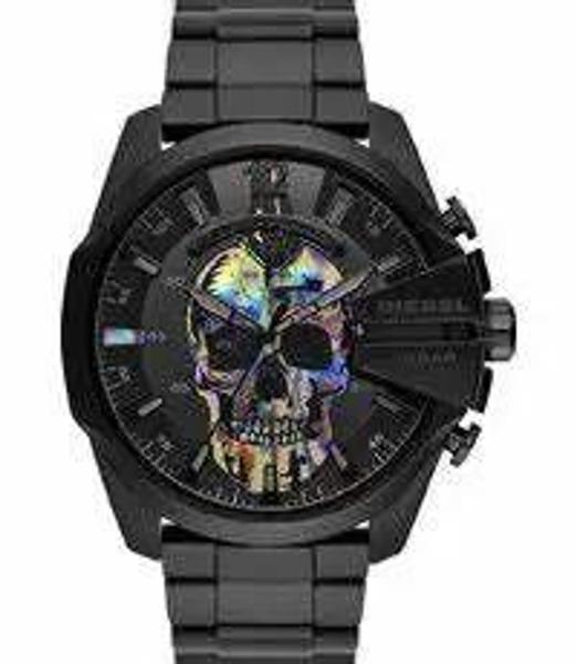 Imagem de Relógio Masculino Skull Rainbow Dz4582 Caixa Card Manual NotaF