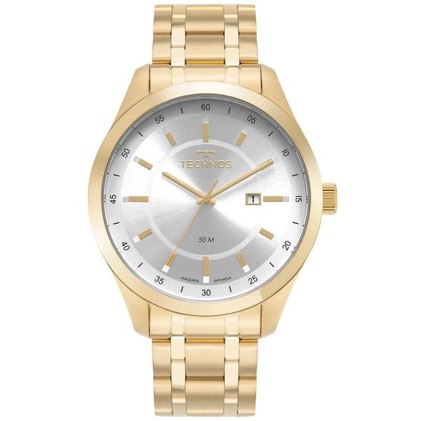 Imagem de Relógio Masculino Steel Technos Dourado 2115NAV/1D