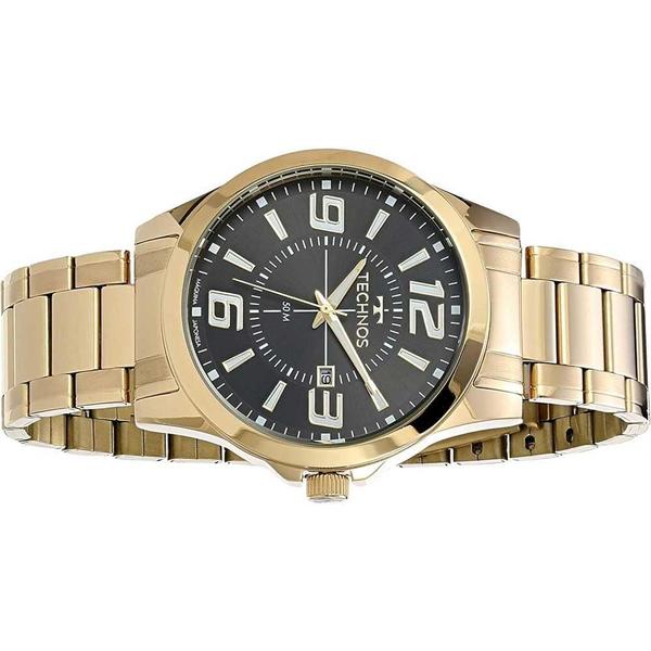 Relógio Masculino Technos Analogico 2115LAAS/4C Dourado Imagem de Relógio Masculino Technos Analogico 2115LAAS/4C Dourado