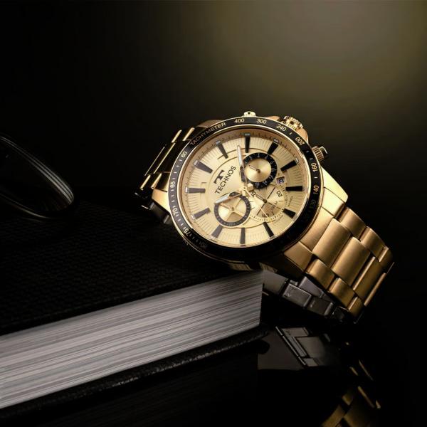 Imagem de Relógio Masculino Technos Analógico Grandtech Dourado  JS26AEW/1D