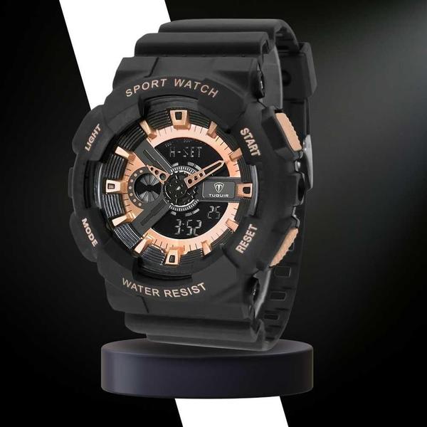 Imagem de Relógio Masculino Tuguir AnaDigi TG3J8004 TG30150 - Preto