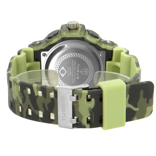 Imagem de Relógio Masculino Tuguir AnaDigi TG3J8007 Verde e Camuflado