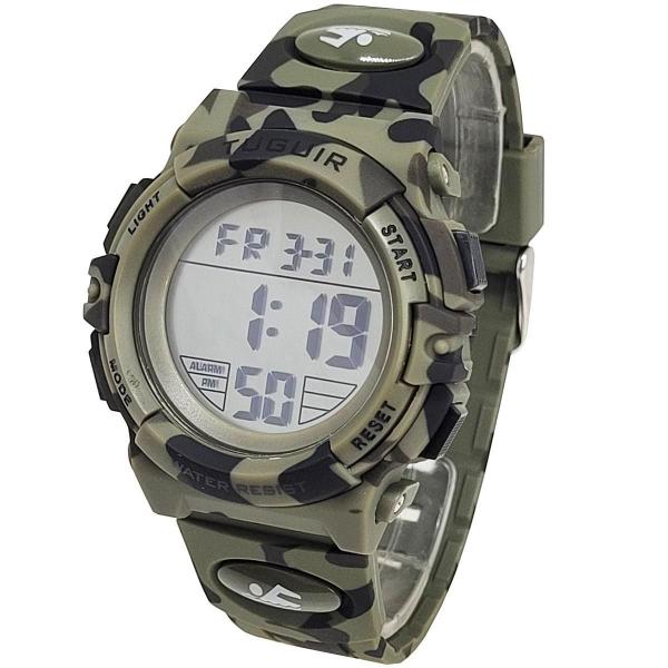 Imagem de Relógio Masculino Tuguir Digital Tg30345 Verde Camuflado