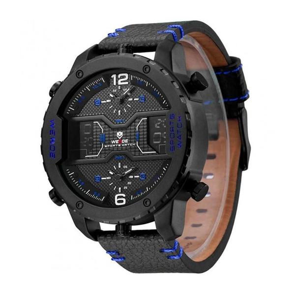 Imagem de Relógio Masculino Weide Anadigi Wh6401B - Preto E ul