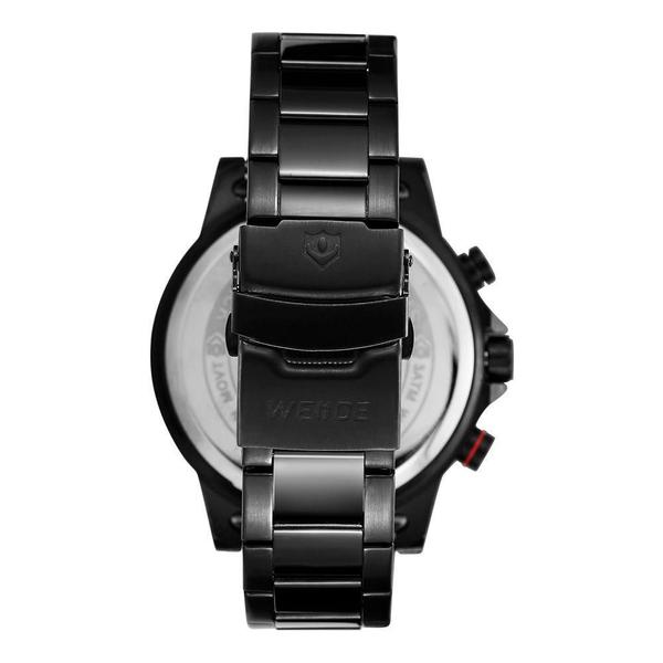 Imagem de Relógio Masculino Weide Anadigi Wh6908B - Preto E Vermelho