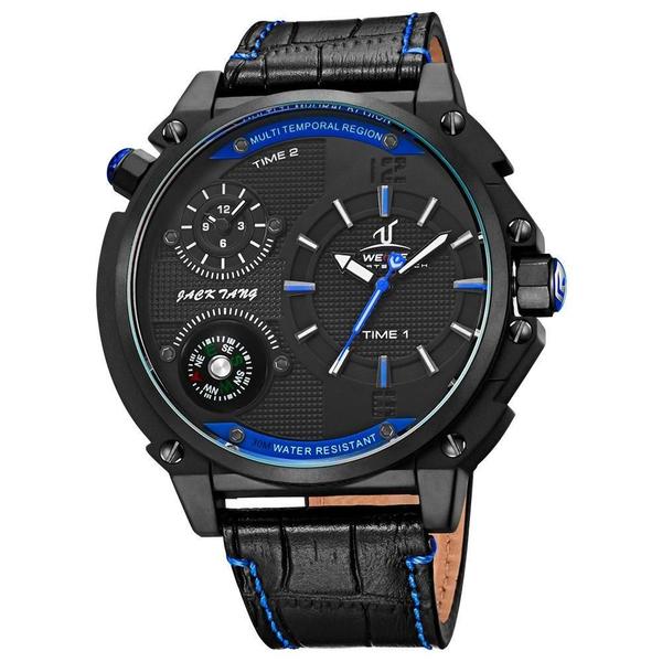 Imagem de Relógio Masculino Weide Analógico Uv1507B - Preto E ul