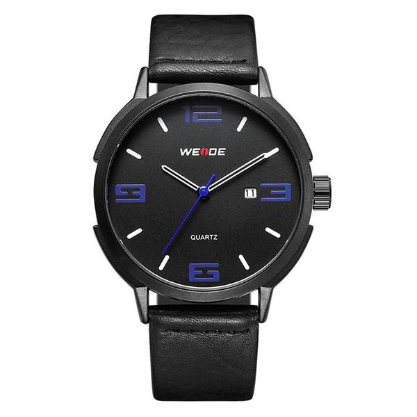 Imagem de Relógio Masculino Weide Analógico Wd004B - Preto E Azul