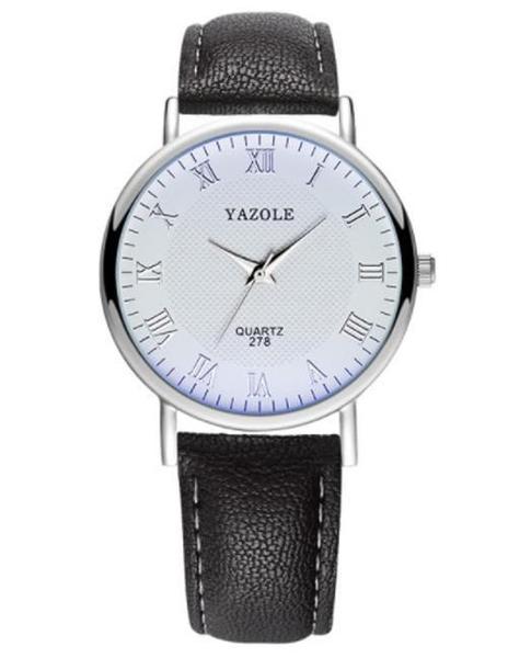 Imagem de Relógio Masculino Yazole 278 Preto Fundo Branco + Caixa