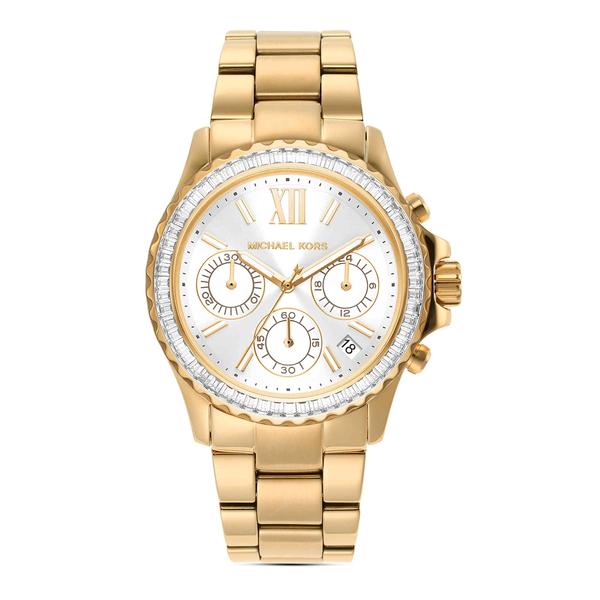 Imagem de Relógio Michael Kors Everest MK7212 feminino dourado 36 mm