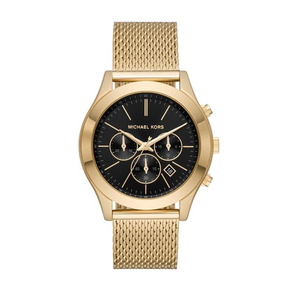 Imagem de Relógio Michael Kors Slim Runway Quartz para homens, estojo de 44 mm