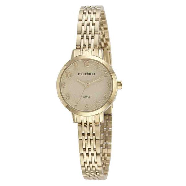 Imagem de Relógio Mondaine Dourado Feminino 32356LPMVDE1