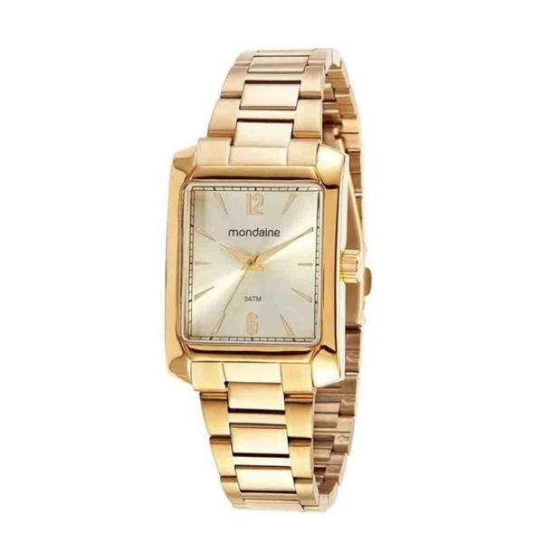 Imagem de Relógio Mondaine Dourado Feminino 32417LPMVDE1