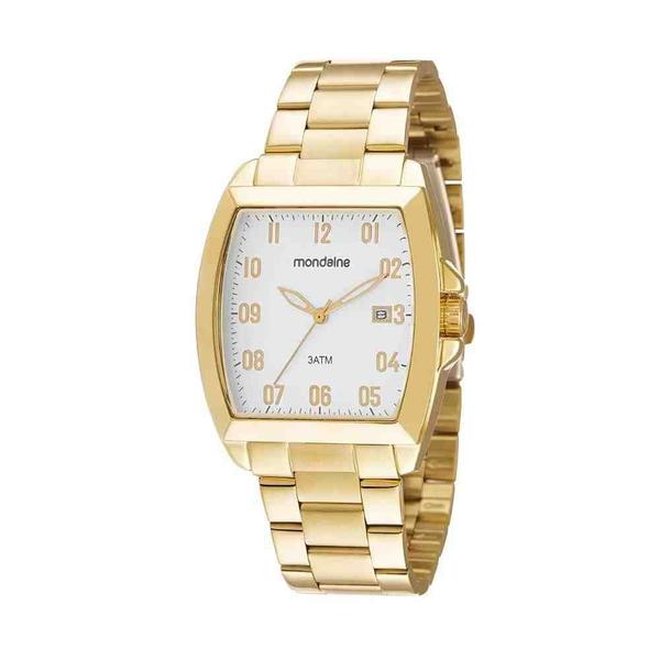 Imagem de Relógio Mondaine Dourado Masculino 83497GPMVDE1