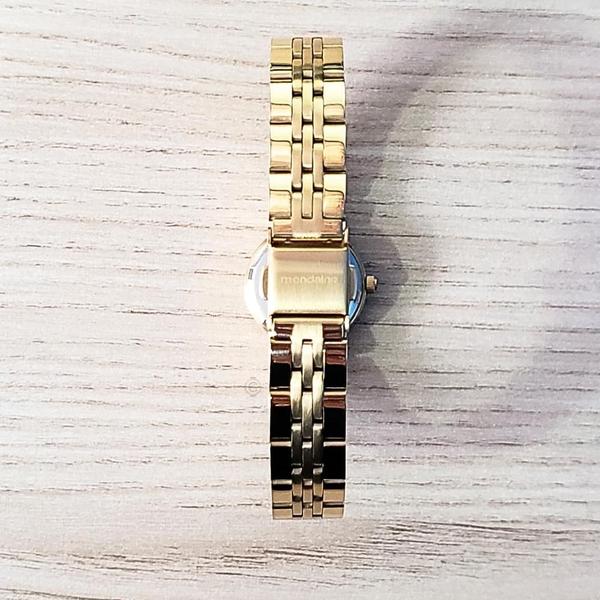 Imagem de Relógio Mondaine Feminino Analógico Dourado Mini 32391LPMVDE