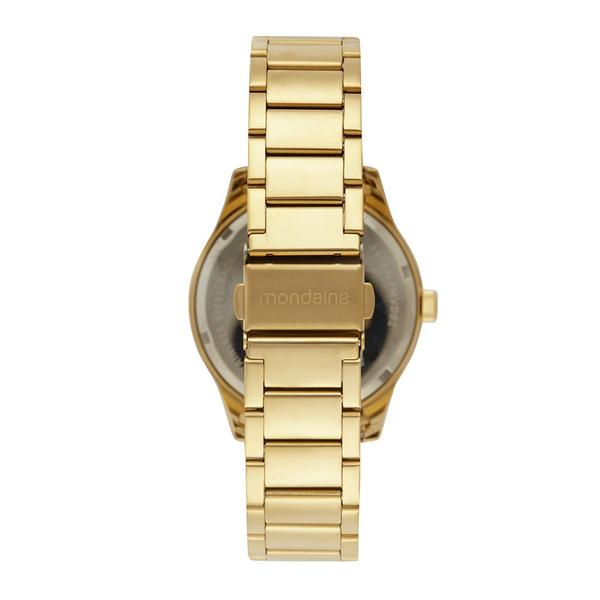 Imagem de Relógio Mondaine Feminino Cristais Dourado  99764LPMVDE2