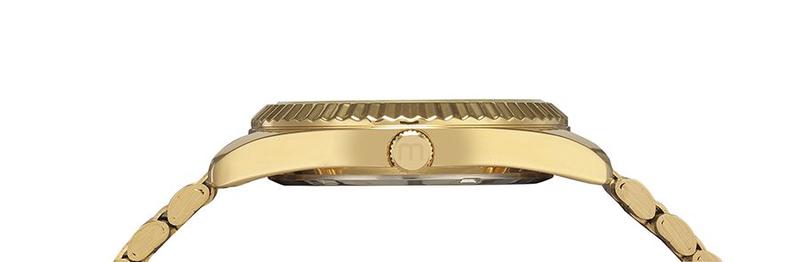 Imagem de Relógio Mondaine Feminino Dourado Cristais 76768LPMVDE2