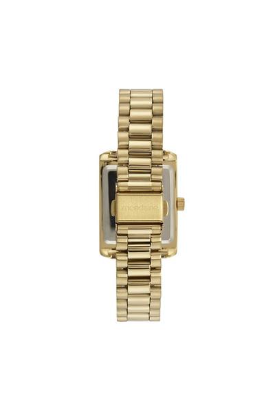 Imagem de Relogio Mondaine Feminino quadrado dourado banhado folheado social luxo 32480LPMVDE1