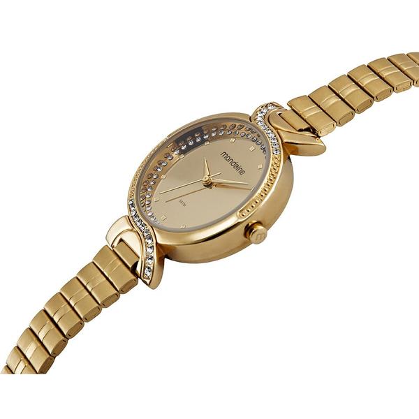 Imagem de Relógio Mondaine Feminino Social Dourado 32828LPMVDE1