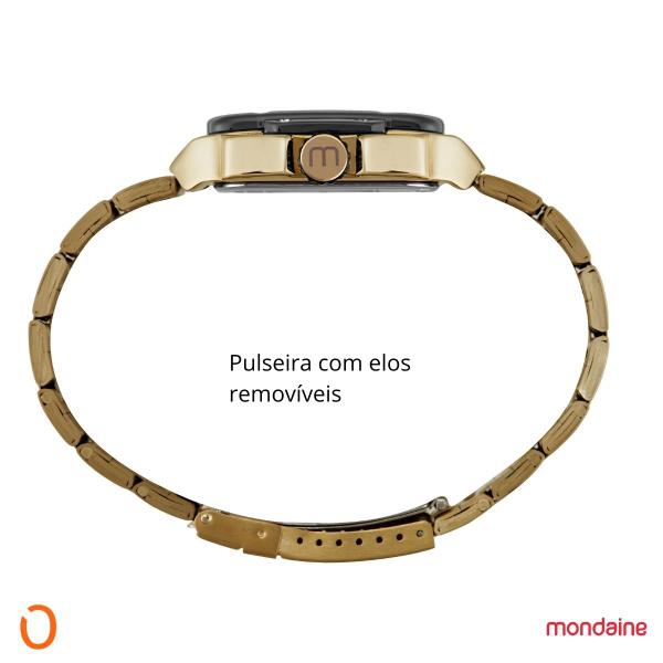 Imagem de Relógio Mondaine Masculino 32546GPMVHE1 DOURADO C PRETA