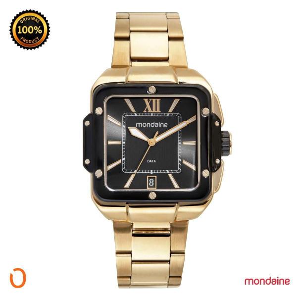 Imagem de Relógio Mondaine Masculino 32546Gpmvhe1 Dourado C Preta