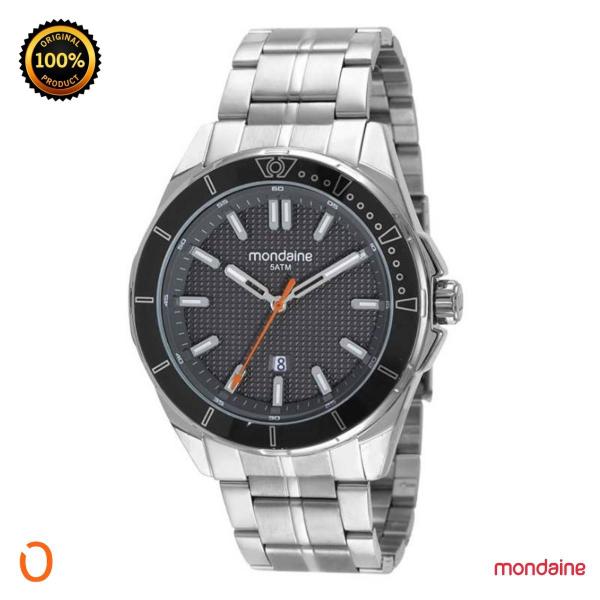 Imagem de Relógio Mondaine Masculino Analógico 32383G0MVNE2 AÇO CINZA