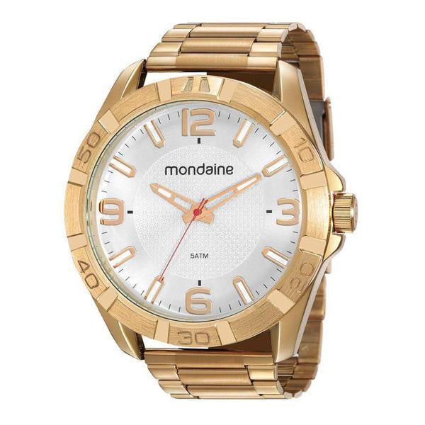 Imagem de Relógio Mondaine Masculino Dourado Original 53830GPMVDE1