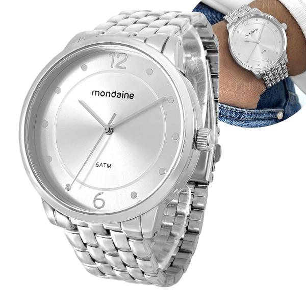Relógio Mondaine Original De Pulso Feminino Casual Delicado Sofisticado Modelo Analógico R... Relógio Mondaine Original De Pulso Feminino Casual Delicado Sofisticado Modelo Analógico R...