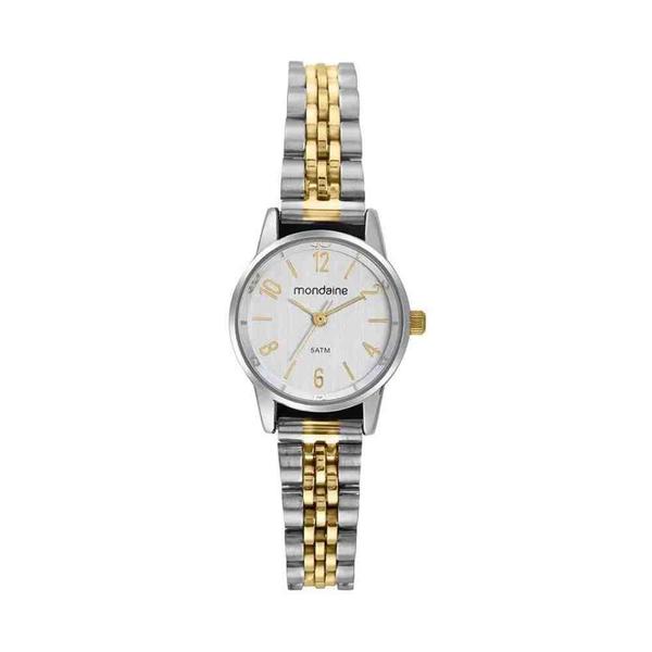 Imagem de Relogio Mondaine Prata/Dourado Feminino 32694LPMVBE2