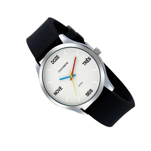 Imagem de Relógio Mondaine Prata Masculino 99607G0MVNI2