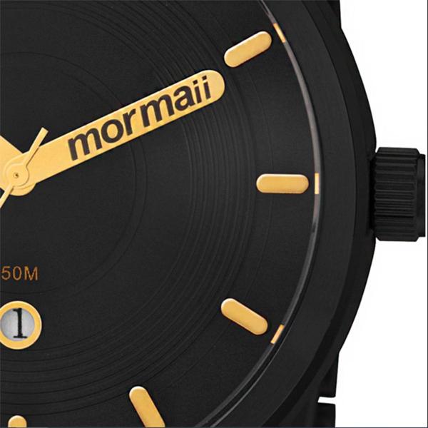 Relógio Mormaii Masculino Analógico Preto Prova d' Água 5atm Imagem de Relógio Mormaii Masculino Analógico Preto Prova d' Água 5atm