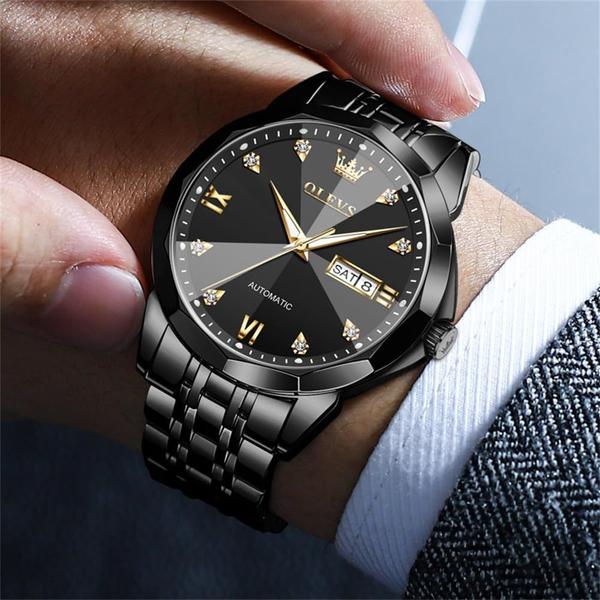 Imagem de Relógio OLEVS Automatic Classic Mechanical para homens