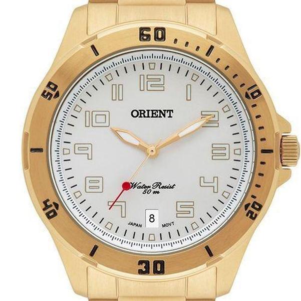 Imagem de Relógio Orient Analógico Dourado Masculino MGSS1105A S2KX