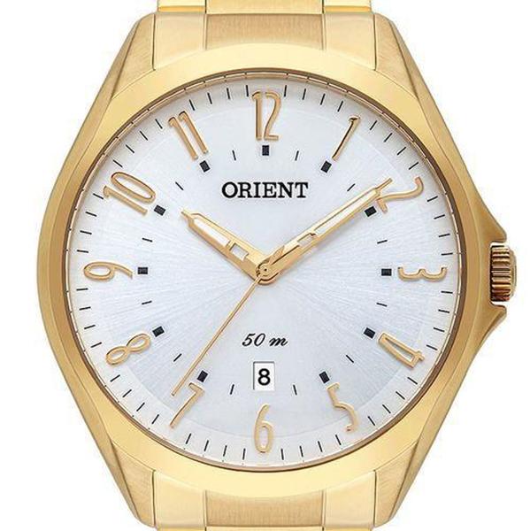 Imagem de Relógio Orient Analógico Dourado Masculino MGSS1202 S2KX