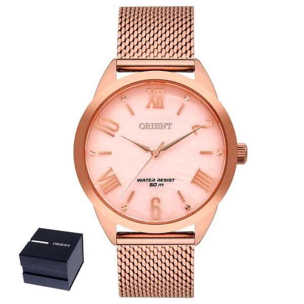 Imagem de Relógio Orient Analógico Feminino Frss0109 R1Rx Rose Gold