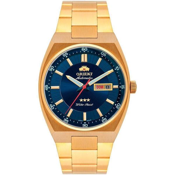 Imagem de Relógio Orient Automático 469GP087F D1KX Dourado E Azul