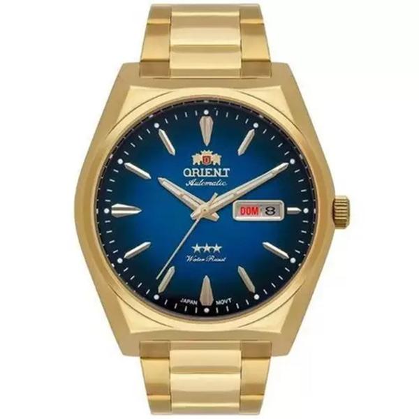 Imagem de Relógio Orient Automático F49gg013 Masculino Mostrador Azul