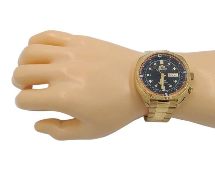 Imagem de Relógio ORIENT Automático masculino dourado F49GG002 P1KX