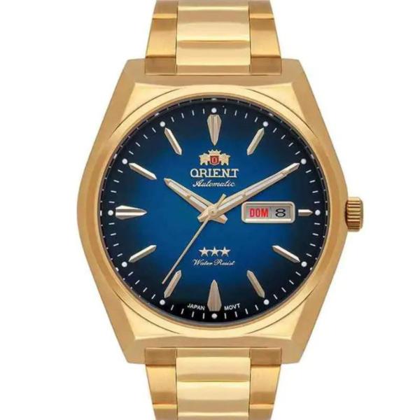 Imagem de Relógio Orient Automático Masculino Dourado - F49GG013 D1KX