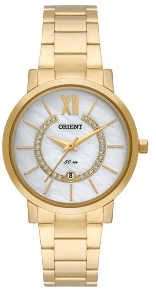 Imagem de Relógio Orient Eternal Feminino Dourado Aço Fgss1185 B3Kx