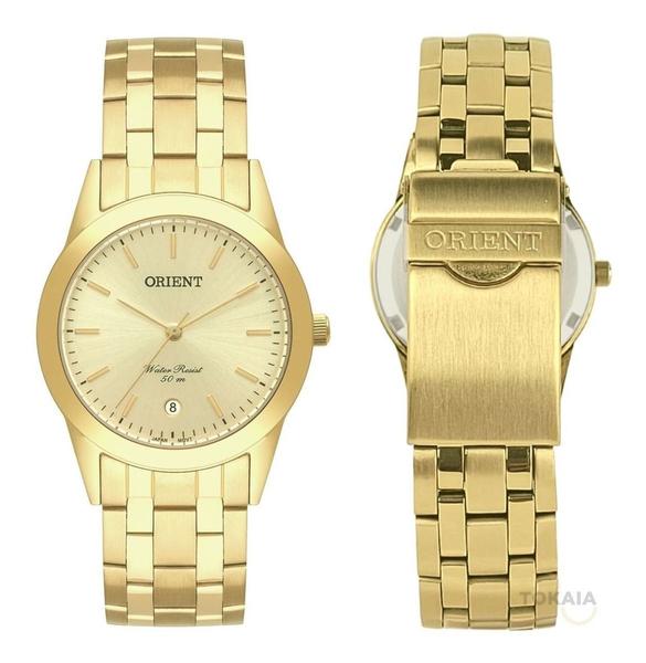 Imagem de Relógio Orient Feminino Analógico Dourado MGSS1179 C1KX