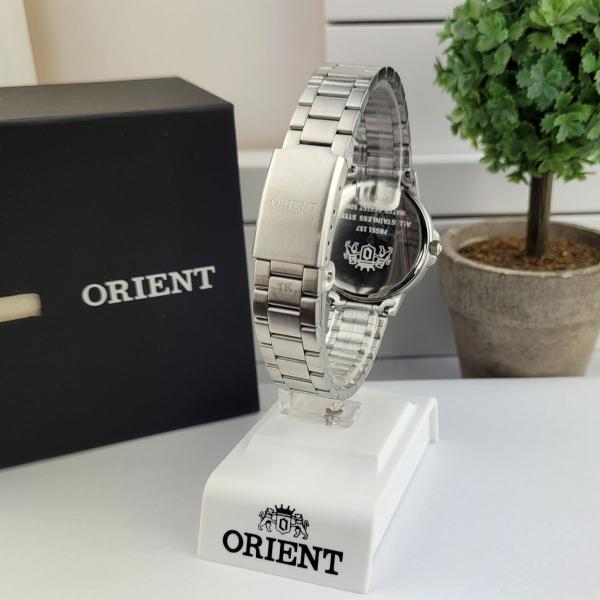 Relógio Orient Feminino Analógico Prata FBSS1157 G2SX Imagem de Relógio Orient Feminino Analógico Prata FBSS1157 G2SX