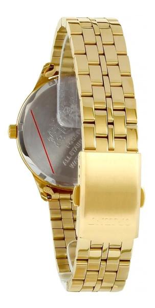 Imagem de Relogio Orient Feminino dourado médio social com calendário FGSS1169 C2KX