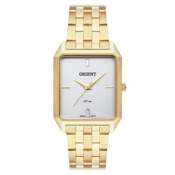 Imagem de Relógio ORIENT feminino dourado strass LGSS0058 S1KX