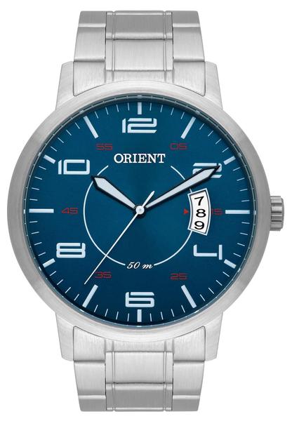 Imagem de Relógio Orient Masculino 5 Atm Azul Metal