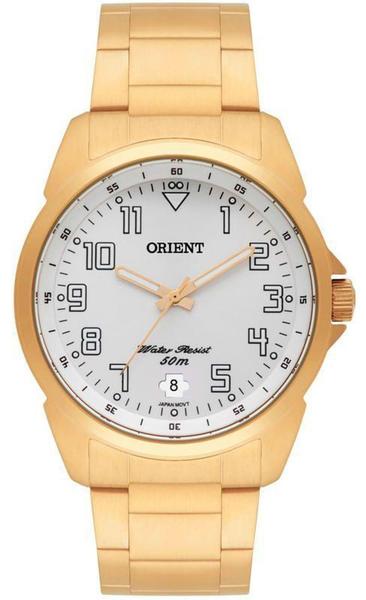 Imagem de Relógio ORIENT masculino analógico dourado MGSS1103A S2KX