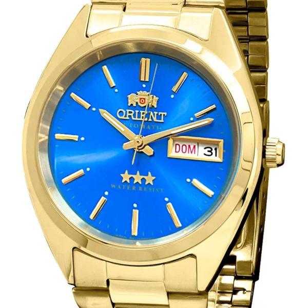 Imagem de Relógio Orient Masculino Automático Azul - 469WC2F D1KX